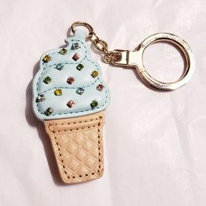 Kate Spade Ice Cream Keychain